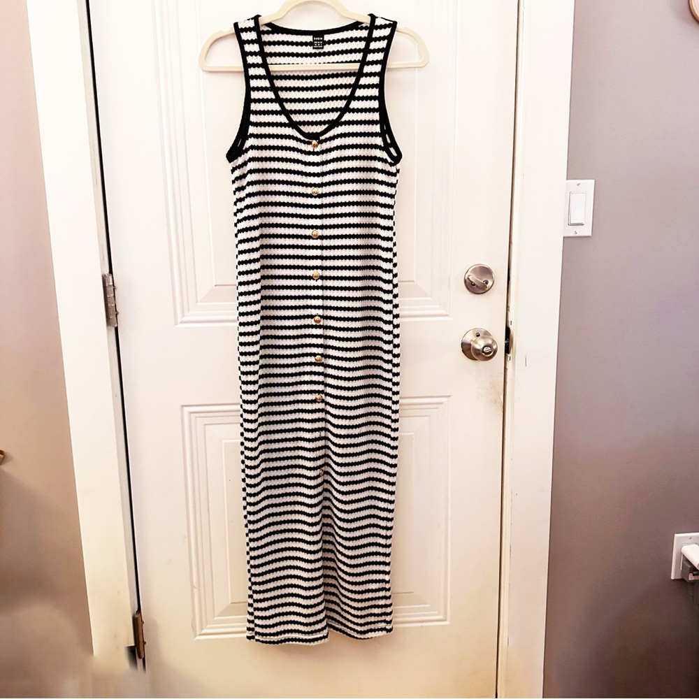 SHEIN Chic‎ Striped Knit Dress XS